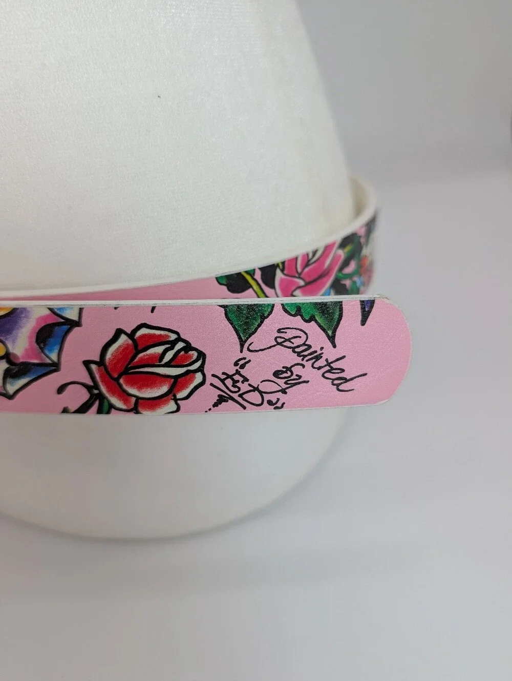 Ed Hardy pink rhinestone